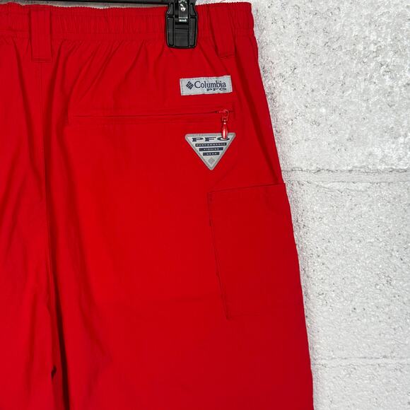 Columbia Men's 6" Back Cast III Upf 50 Water Short red spark, Small - Picture 4 of 7